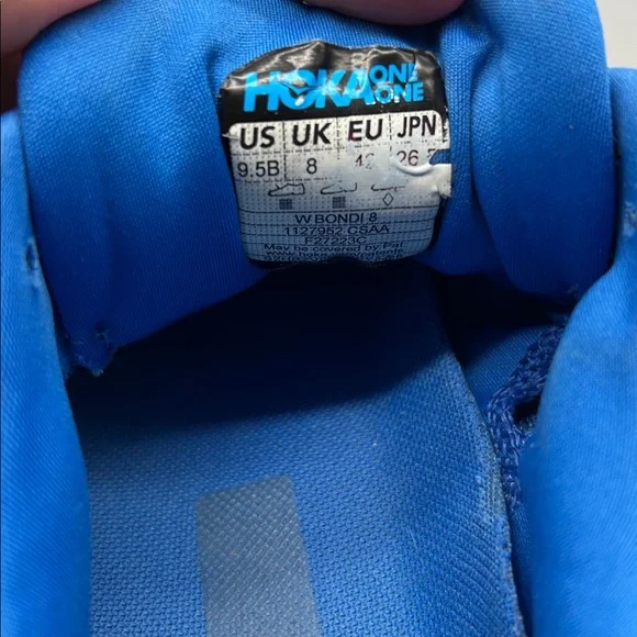 HOKA BONDI 8  9.5B - Picture 8 of 9